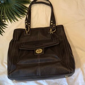 Coach Pebble Leather Tote